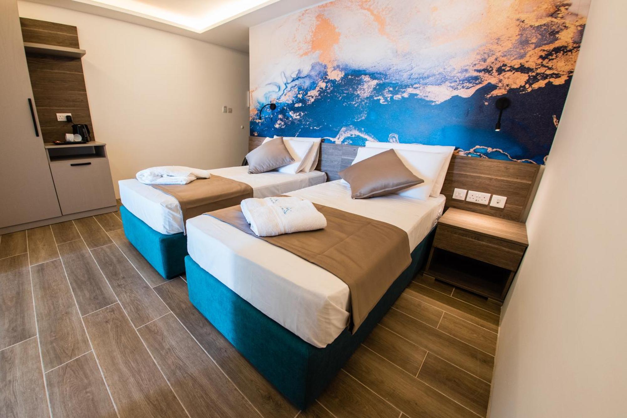 Blu Waters Boutique Hotel Xlendi Dış mekan fotoğraf