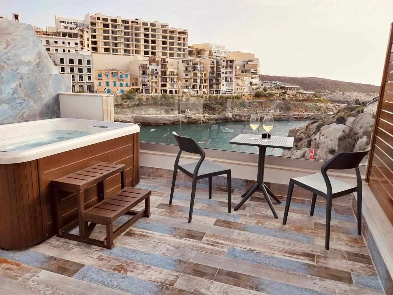 Blu Waters Boutique Hotel Xlendi Dış mekan fotoğraf