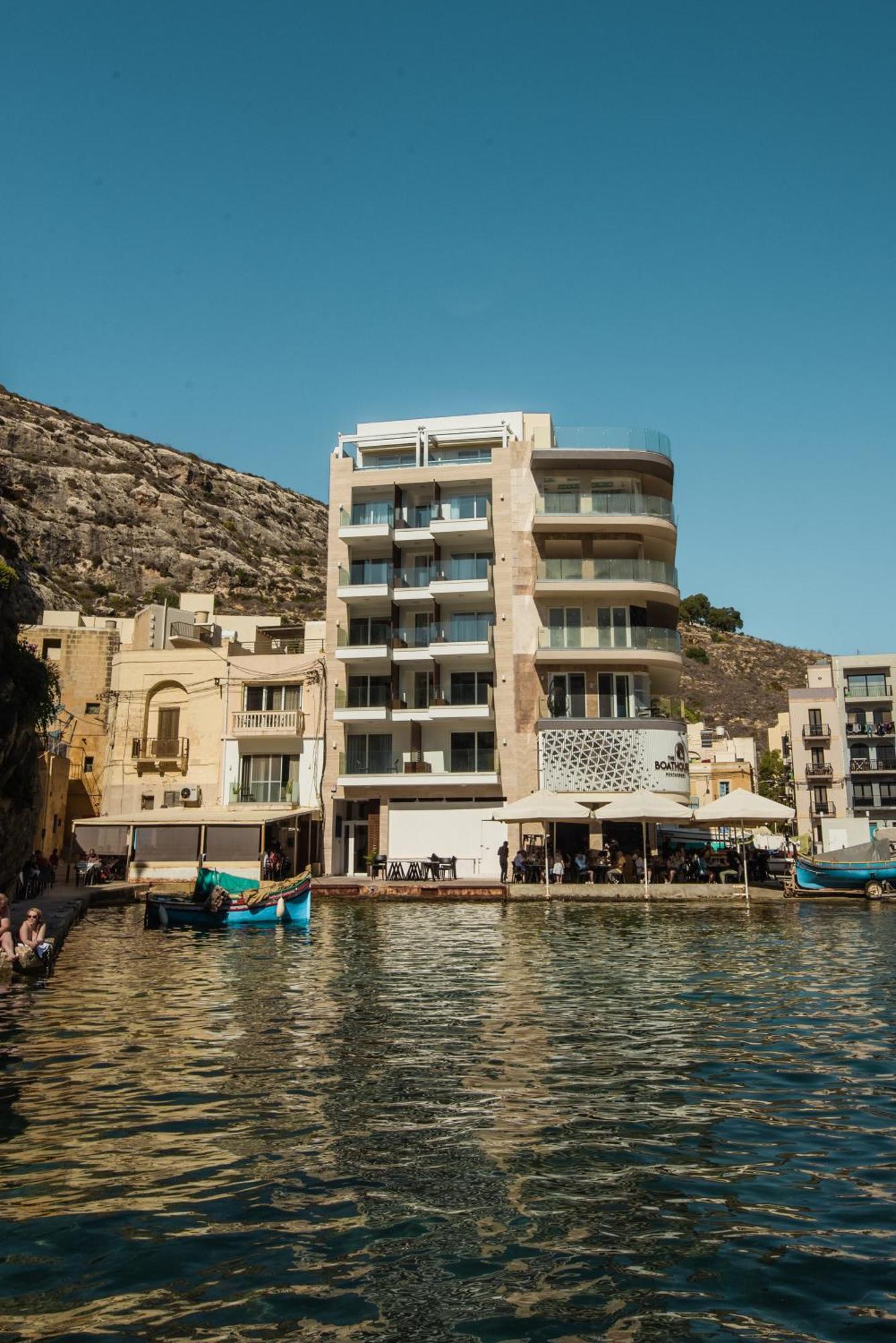 Blu Waters Boutique Hotel Xlendi Dış mekan fotoğraf