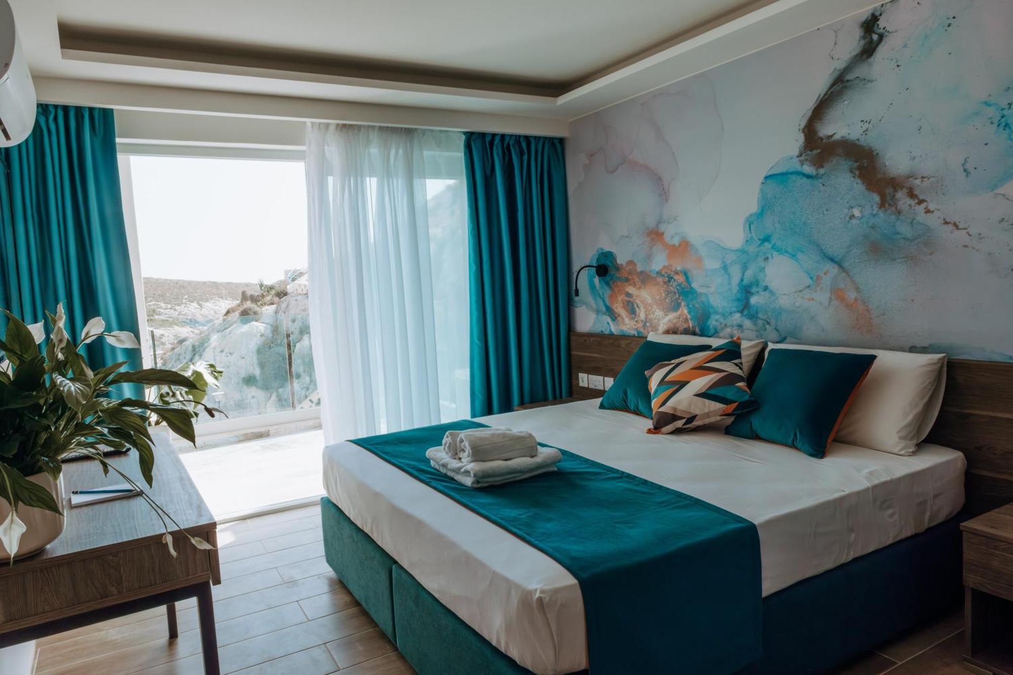 Blu Waters Boutique Hotel Xlendi Dış mekan fotoğraf