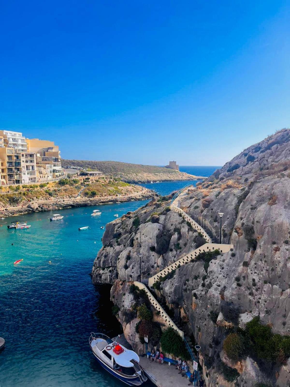 Blu Waters Boutique Hotel Xlendi Dış mekan fotoğraf